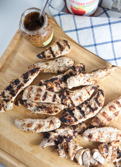 Every Day Apple Cider Dijon Grilled Chicken