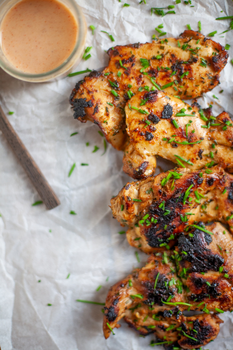 BBQ Soy Ginger Chicken Thighs Lillie Eats and Tells