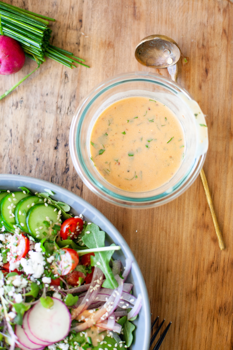 Creamy Honey Chipotle Vinaigrette - Lillie Eats and Tells Creamy Honey Chipotle Vinaigrette - Lillie Eats and Tells