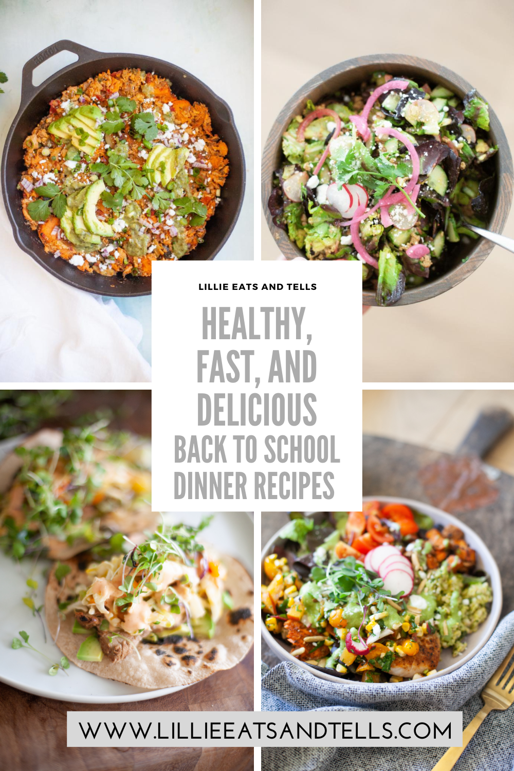 Back to School Dinner Recipes Lillie Eats and Tells