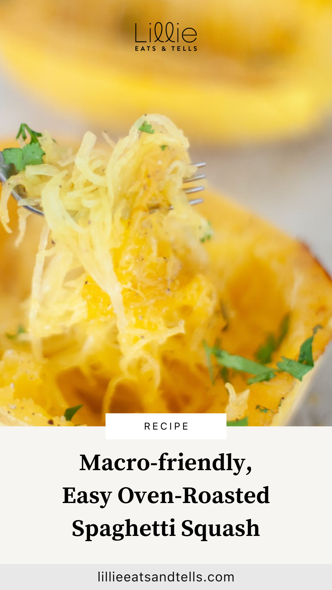 How to Cook Spaghetti Squash in the Oven Lillie Eats and Tells